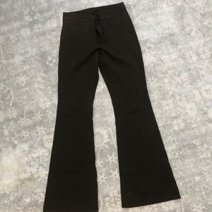 Green Flare dress pant